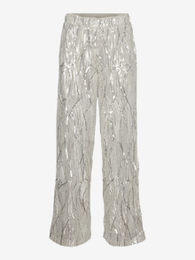 Vero Moda VMELLEN Hohe Taille Hose -Pumice Stone - 10319016