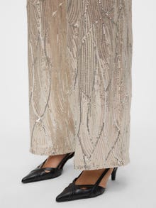 Vero Moda VMELLEN Hohe Taille Hose -Pumice Stone - 10319016