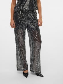 Vero Moda VMELLEN Hohe Taille Hose -Black - 10319016