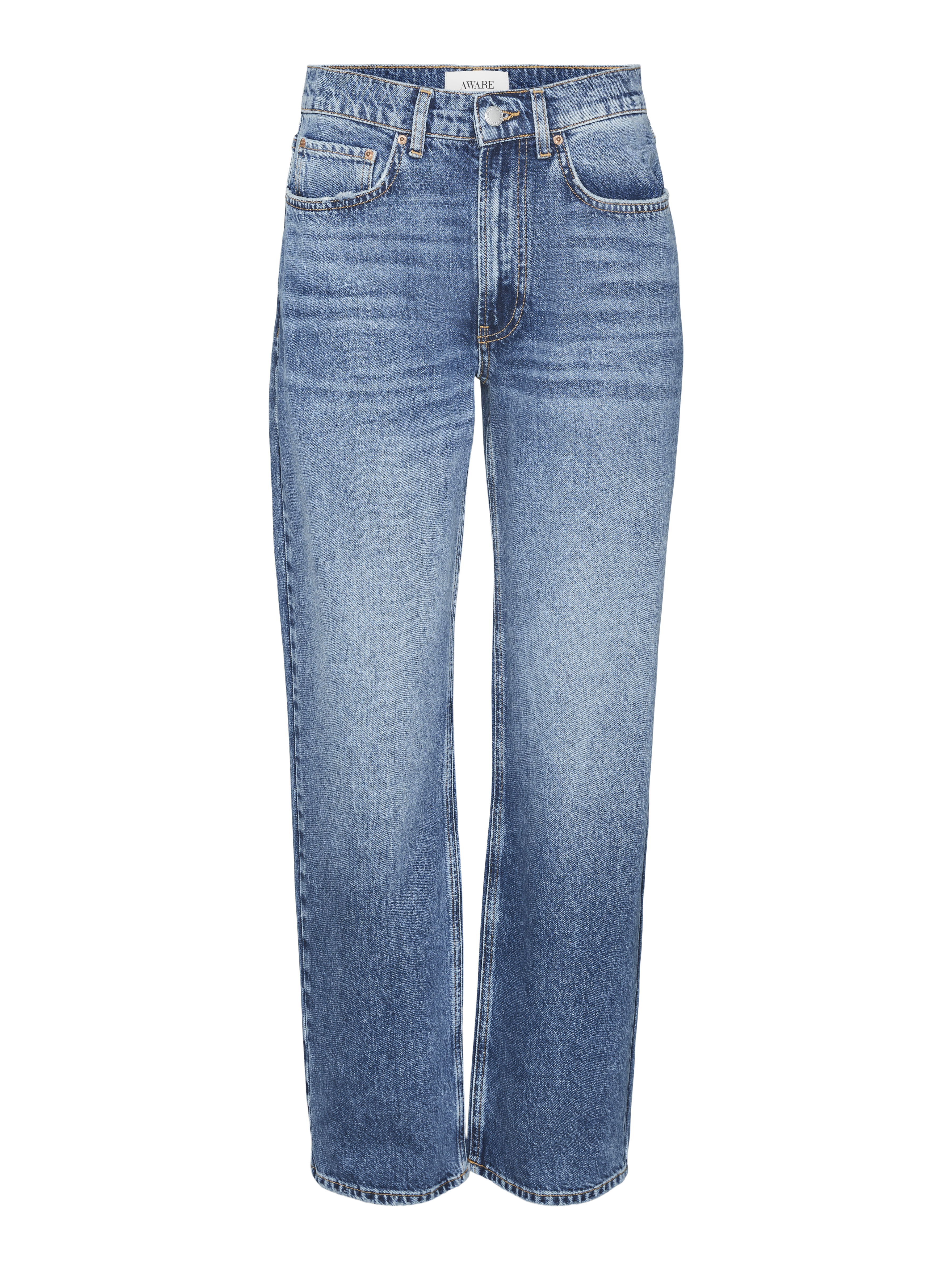 VMVALERIE Mid rise Relaxed Fit Jeans - Main Image
