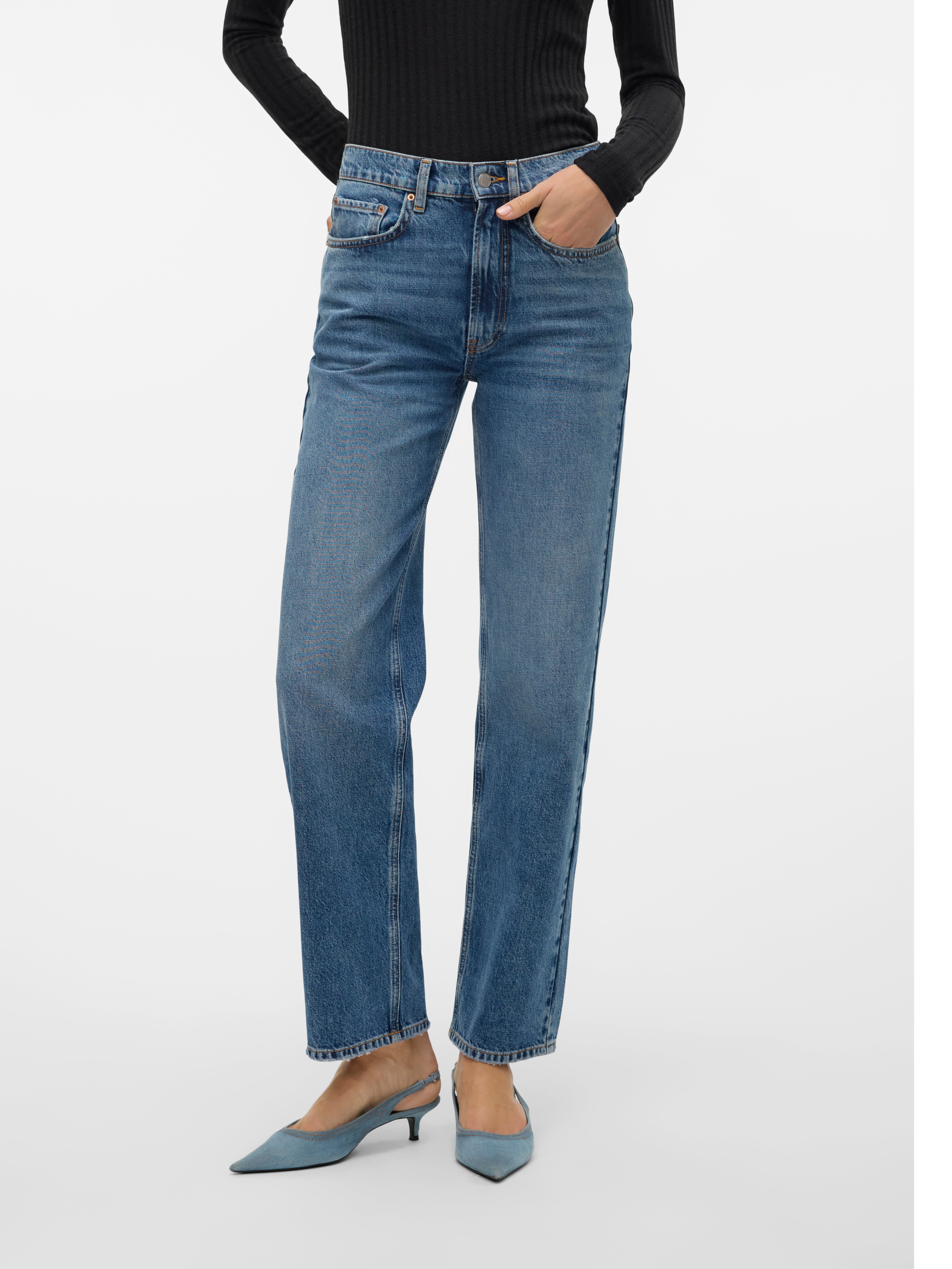 Jean femme Taille haute skinny et boyfriend VERO MODA