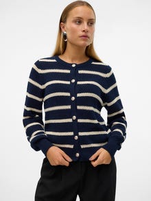 Vero Moda VMAMAZING Strikket cardigan -Navy Blazer - 10319138