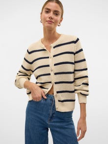 Vero Moda VMAMAZING Strikket cardigan -Birch - 10319138