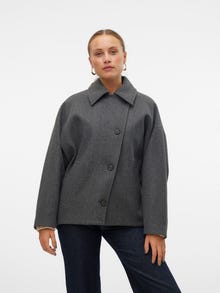 Vero Moda VMPOPSILLA Jacket -Dark Grey Melange - 10319143