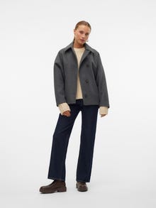 Vero Moda VMPOPSILLA Jacke -Dark Grey Melange - 10319143