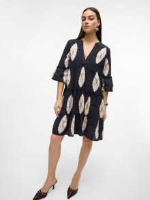 Vero Moda VMCARO Midi dress -Black - 10319197