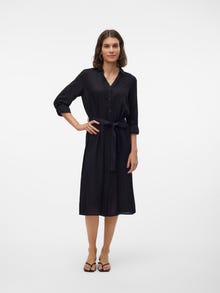 Vero Moda VMBUMPY Midimekko -Black - 10319273