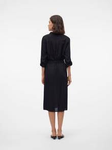 Vero Moda VMBUMPY Midimekko -Black - 10319273