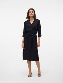 Vero Moda VMBUMPY Midimekko -Black - 10319273