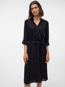 Vero Moda VMBUMPY Midimekko -Black - 10319273