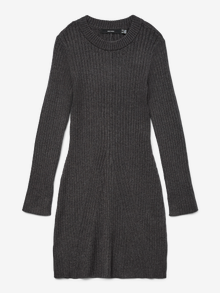 Vero Moda VMCARMA Robe courte -Dark Grey Melange - 10319334