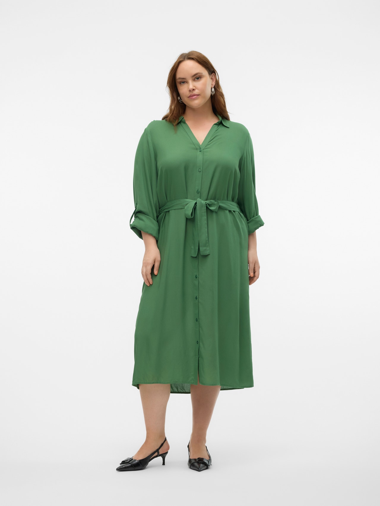 Vero Moda VMBUMPY Robe midi -Fairway - 10319341