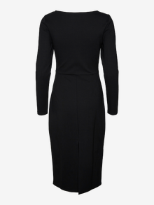 Vero Moda VMHIRSE Long dress -Black - 10319350