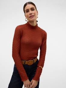 Vero Moda VMSHELBY Topit -Brandy Brown - 10319418