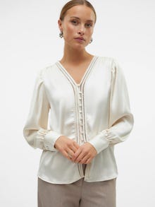 Vero Moda VMOMANA Shirt -Birch - 10319476