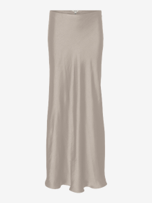 Vero Moda VMBEATRICE Magas derék Hosszú szoknya -Pumice Stone - 10319491
