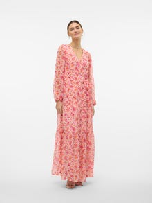 Vero Moda VMAUDORA Lang kjole -Barely Pink - 10319502