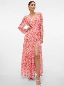 Vero Moda VMAUDORA Lang kjole -Barely Pink - 10319502