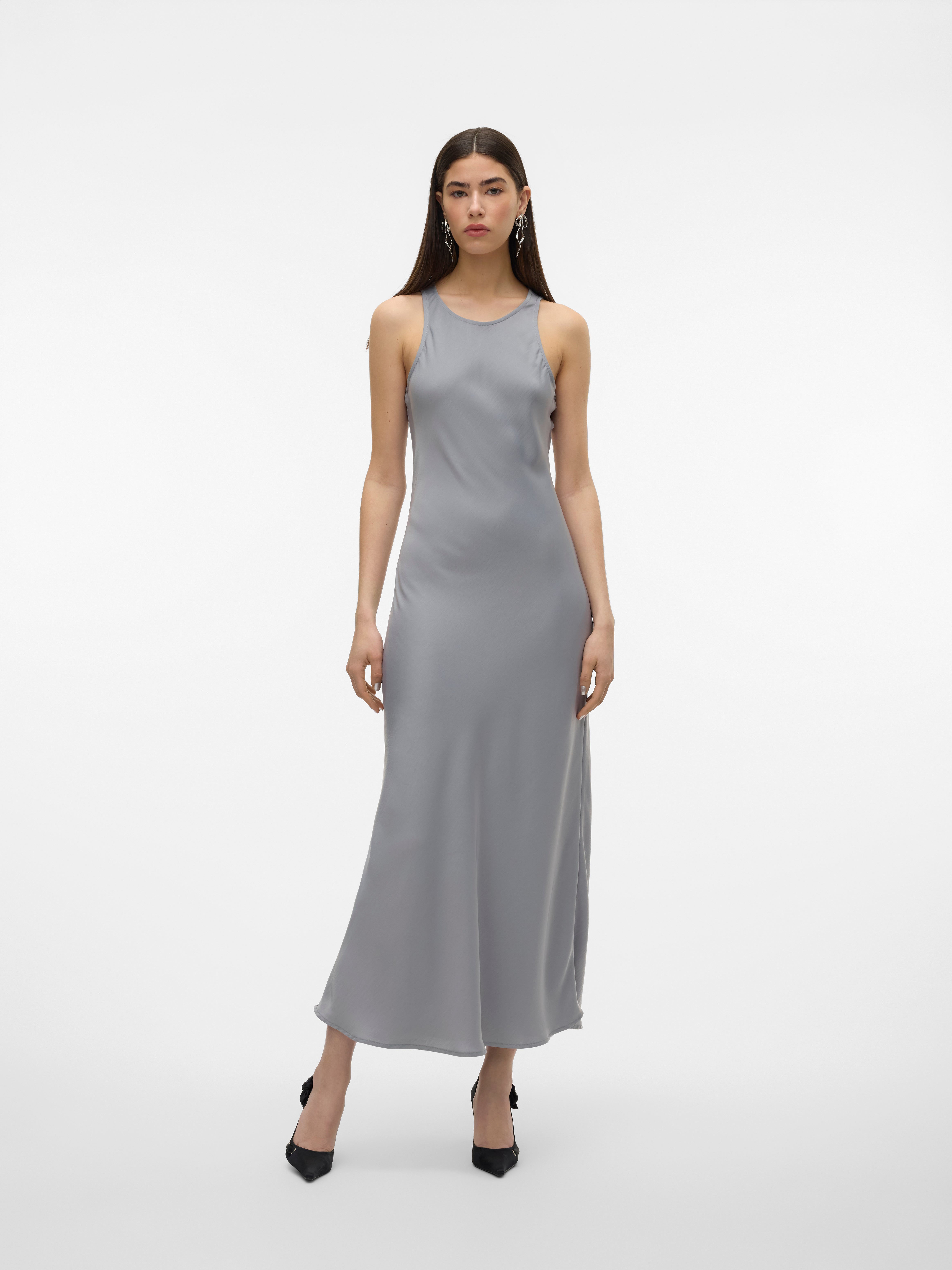 VMKATE Robe longue Gris moyen Vero Moda