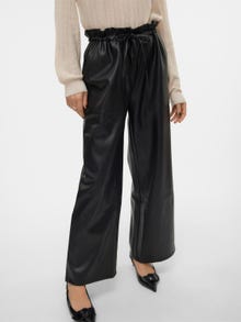 Vero Moda VMPAULINA Trousers -Black - 10319539
