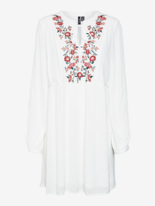 Vero Moda VMMINA Short dress -Bright White - 10319550