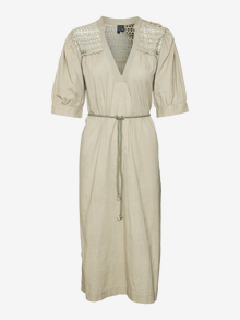Vero Moda VMLOUISA Langes Kleid -Laurel Oak - 10319563