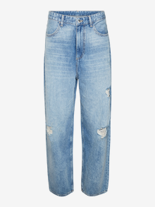 Vero Moda VMBROOKLYN Baggy Fit Jeans -Medium Blue Denim - 10319576