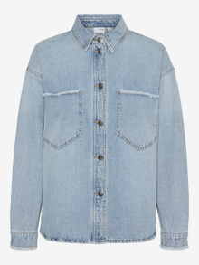 Vero Moda VMQUEBEC Denim shirt -Light Blue Denim - 10319580