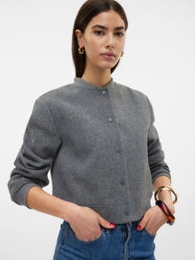 Vero Moda VMCHLOE Casaco -Medium Grey Melange - 10319600