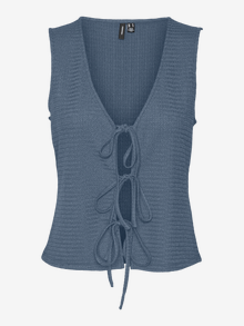 Vero Moda VMMAXINE Top -China Blue - 10319619