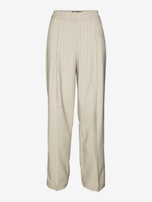 Vero Moda VMELI High waist Trousers -Silver Mink - 10319631