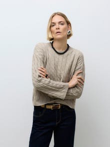 Vero Moda AWLORELLA Pullover -Natural Melange - 10319710