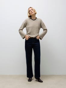 Vero Moda AWLORELLA Pullover -Natural Melange - 10319710