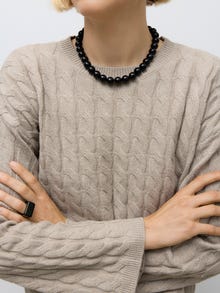 Vero Moda AWLORELLA Pullover -Natural Melange - 10319710