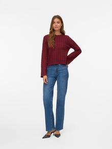 Vero Moda AWLORELLA Pulover -Zinfandel - 10319710