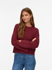 Vero Moda AWLORELLA Pulover -Zinfandel - 10319710