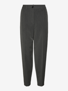 Vero Moda VMSILJE Høj talje Bukser -Dark Grey Melange - 10319719