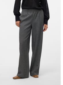 Vero Moda VMANNI Cintura media Pantalones -Black - 10319736