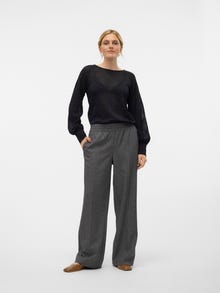 Vero Moda VMANNI Cintura media Pantalones -Black - 10319736
