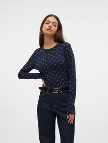 Vero Moda VMTHERESE Tops -Navy Blazer - 10319767