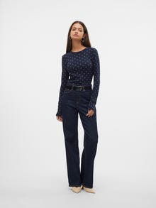 Vero Moda VMTHERESE Tops -Navy Blazer - 10319767