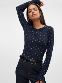 Vero Moda VMTHERESE Tops -Navy Blazer - 10319767
