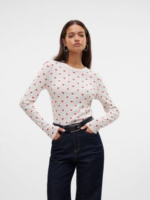 Vero Moda VMTHERESE Tops -Snow White - 10319767