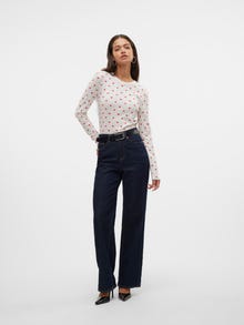 Vero Moda VMTHERESE Tops -Snow White - 10319767