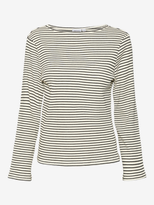 Vero Moda VMLENA Top -Birch - 10319788