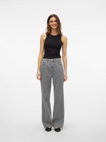 Vero Moda VMTOKYO Straight Fit Jeans -Medium Grey Denim - 10319789