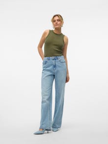 Vero Moda VMTOKYO Straight Fit Jeans -Light Blue Denim - 10319790