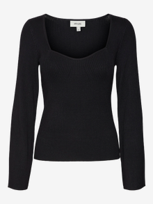 Vero Moda VMJANIS Strikket top -Black - 10319798
