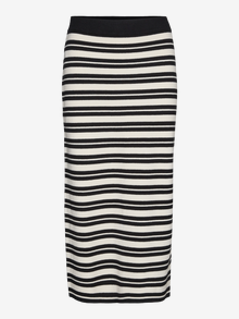 Vero Moda VMGOLD Hög midja Midikjol -Black - 10319827