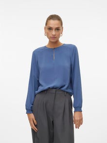 Vero Moda VMTONI Top -Vintage Indigo - 10319828